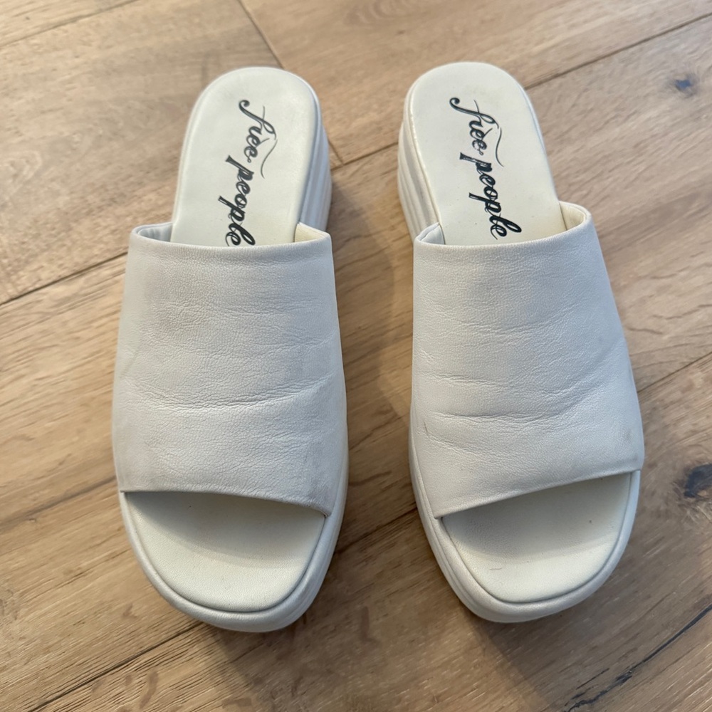 Free People Harbin Sandals - White